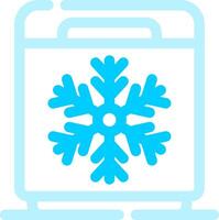 Freezer Creative Icon Design vector