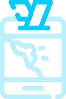 Ski Pass Creative Icon Design vector