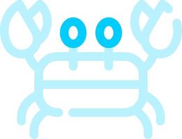 Crab Creative Icon Design vector