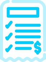 Bill Creative Icon Design vector