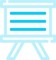 White Board Creative Icon Design vector