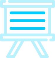 White Board Creative Icon Design vector