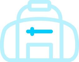 Sport Bag Creative Icon Design vector