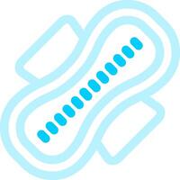 Sanitary Napkin Creative Icon Design vector