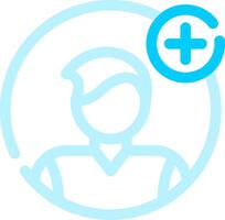 Create an Account Creative Icon Design vector