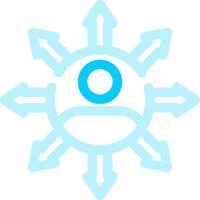 Influence Creative Icon Design vector