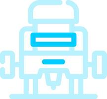 Router Machine Creative Icon Design vector