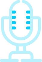 Microphone Creative Icon Design vector