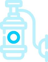 Oxygen Tank Creative Icon Design vector