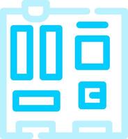 Motherboard Creative Icon Design vector