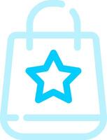 Shopping Bag Creative Icon Design vector