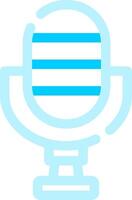 Microphone Creative Icon Design vector