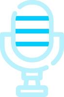 Microphone Creative Icon Design vector