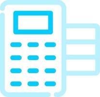 POS Terminal Creative Icon Design vector