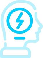 Brainstorm Creative Icon Design vector