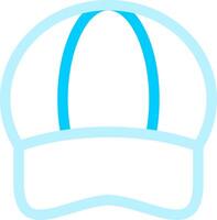 diseño de icono creativo de gorra vector