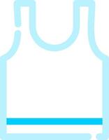 Tank Top Creative Icon Design vector