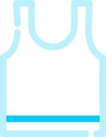 Tank Top Creative Icon Design vector