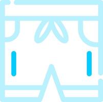 Shorts Creative Icon Design vector