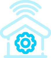 Home Automation Creative Icon Design vector