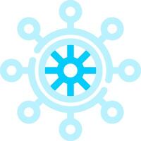 Rudder Creative Icon Design vector