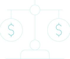 Compare Prices Creative Icon Design vector