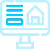 Online Booking Creative Icon Design vector
