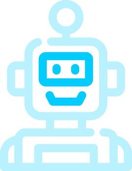 Bot Creative Icon Design vector