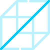 3d Cube Creative Icon Design vector