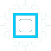 Processor Creative Icon Design vector