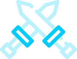 Line Two Color Design vector