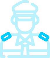 Captain Creative Icon Design vector