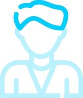 Man Creative Icon Design vector