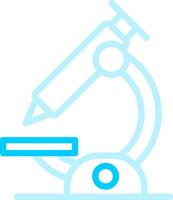 Microscope Creative Icon Design vector