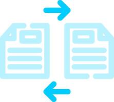 Files Exchange Creative Icon Design vector