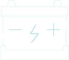 Battery Creative Icon Design vector
