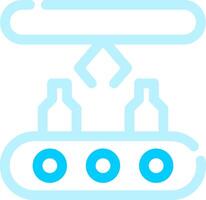 Conveyor Belt Creative Icon Design vector