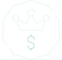 All Inclusive Price Creative Icon Design vector