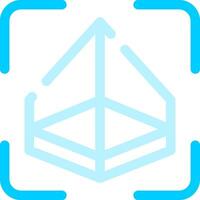 3D Surface Creative Icon Design vector