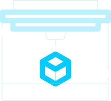 Line Two Color Design vector