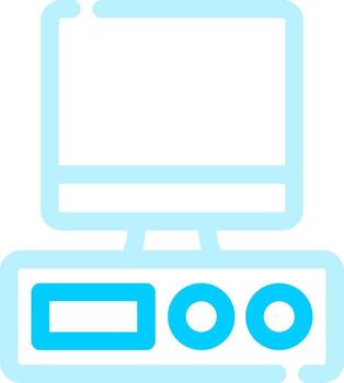 Computer Creative Icon Design vector