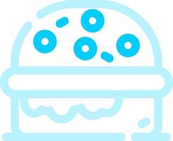 Burguer Creative Icon Design vector