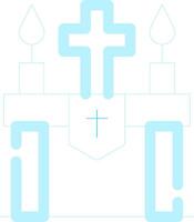 Altar Creative Icon Design vector