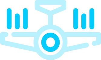 Airplane Creative Icon Design vector