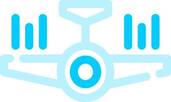 Airplane Creative Icon Design vector