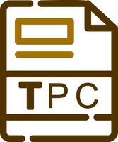 TPC Creative Icon Design vector