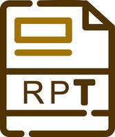 RPT Creative Icon Design vector