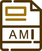 AMI Creative Icon Design vector