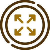Expand Creative Icon Design vector