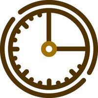 Time Quarter Creative Icon Design vector